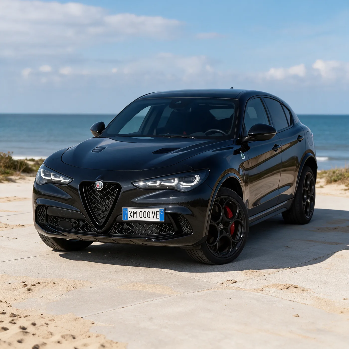 Alfa Romeo Stelvio Quadrifoglio a noleggio lungo termine